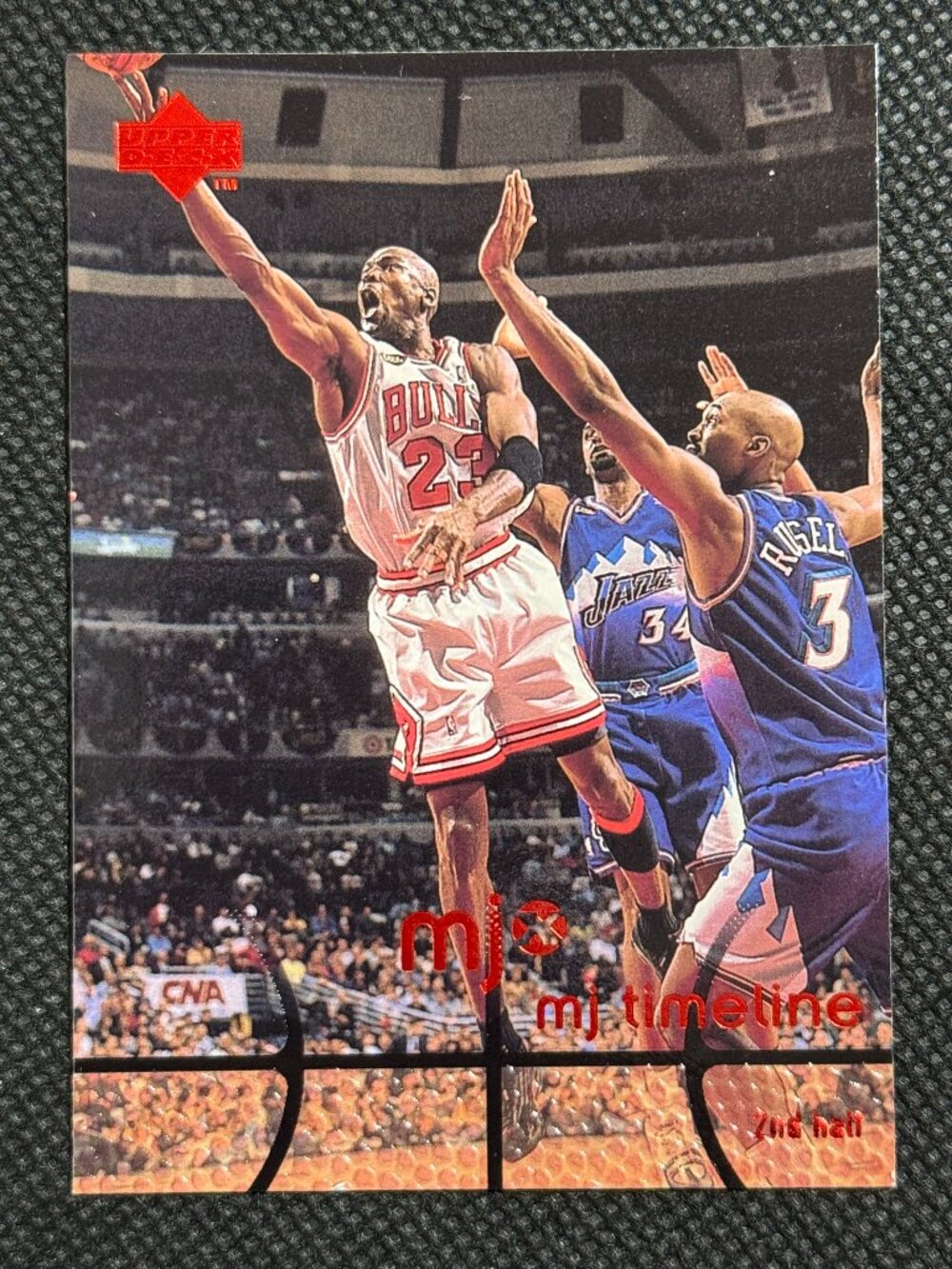 1998-99 Upper Deck MJX Timeline Michael Jordan #93 - Chicago Bulls